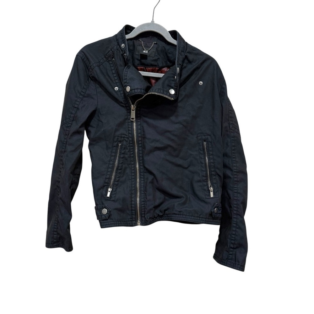 H&M biker jacket 36R